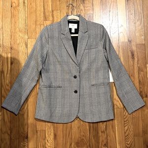 Plaid blazer